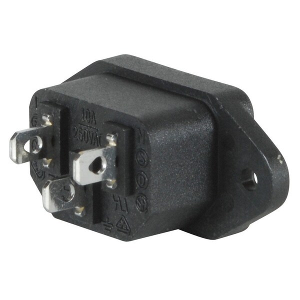 Main product image for IEC AC Power Jack Chassis Mount 090-442